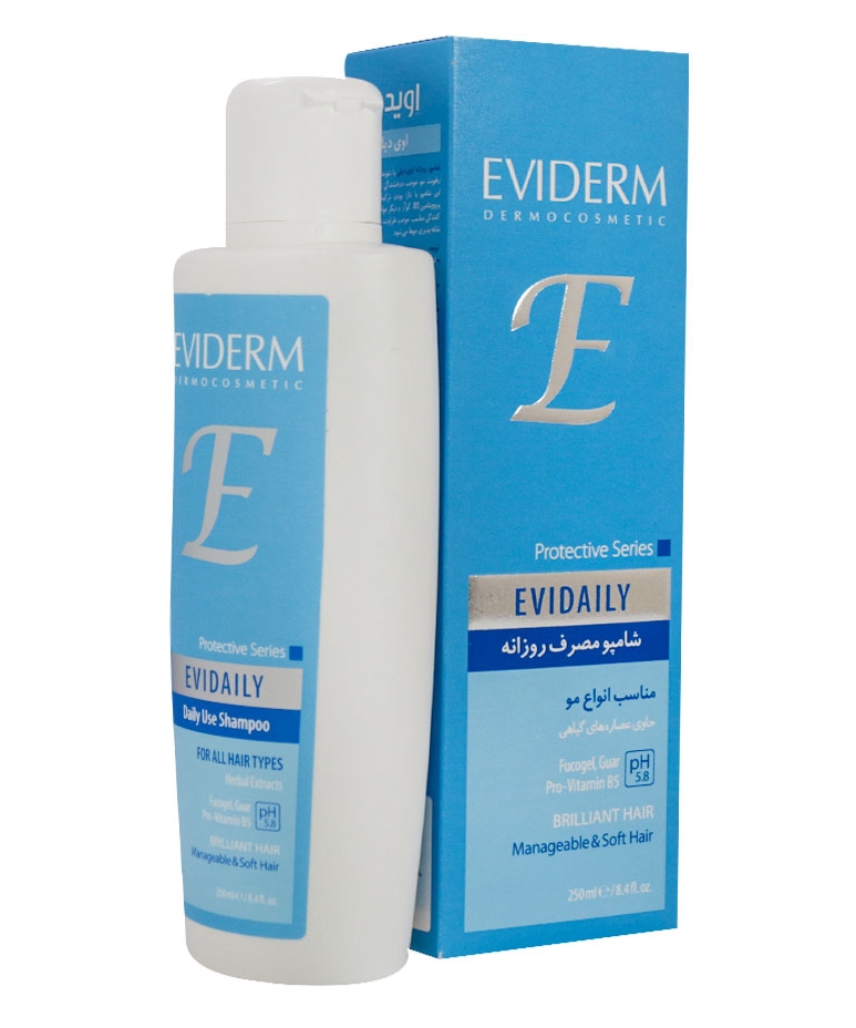 شامپو انواع مو روزانه250میل. اویدرم
