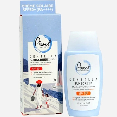 کرم ضدافتاب spf50 بیرنگ سنتلا  50میل. پیکسل