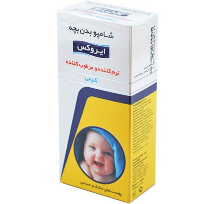 شامپو بدن بچه مناسب پوست خشک . ایروکس